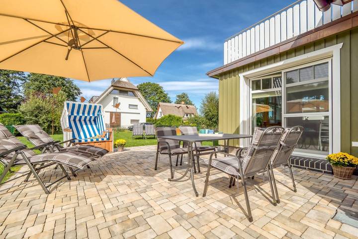 Ferienhaus für 6 Personen, mit Terrasse und Sauna