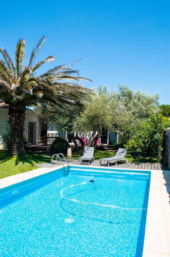 Location de vacances pour 8 personnes, avec terrasse ainsi que jardin et piscine, animaux acceptés à Villetelle - 2