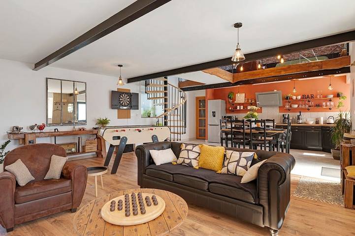 Location de vacances pour 6 personnes, avec terrasse à Iffendic