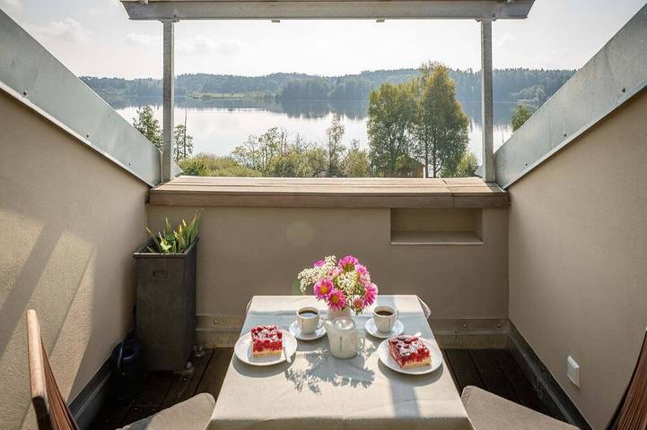 Ferienwohnung für 2 Personen, mit Sauna und Balkon sowie Garten - 1