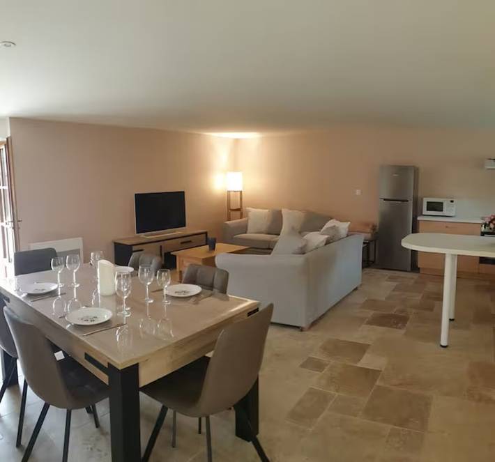 Casa de vacaciones 'Barn Cottage' con Wi-Fi in Bourniquel, Périgord Pourpre