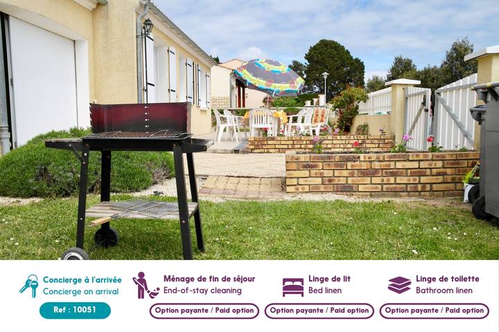 Location de vacances pour 4 personnes, avec Terrasse et Jardin à Brem-sur-Mer - 2