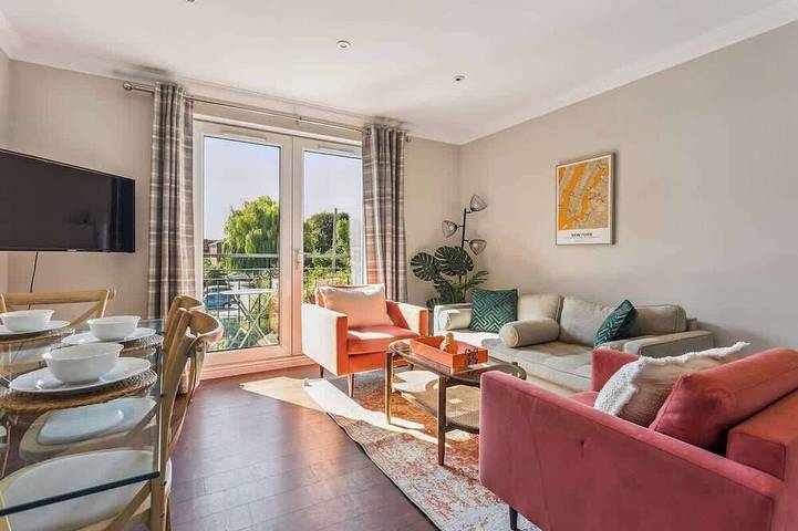 Apartamento de vacaciones para 4 personas, con jardín y balcón - 1