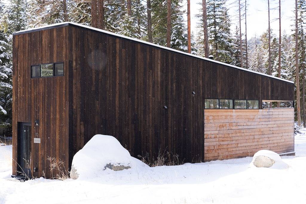 Modernes kleines Haus im Wald (Die zwei Medizin) in Lakeside (MT), Flathead Nationalwald