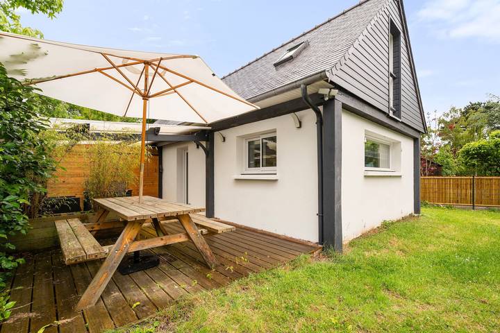 Petite maison 'Grand Gîte Sable D' Or 600m Plage' avec terrasse privée et Wi-Fi in Plurien, Côte d’Émeraude