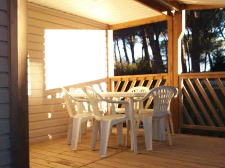 Camping Figurotta - Mobilheim 6 personen - Mediterranee in Bizanet, Côte d'Améthyste
