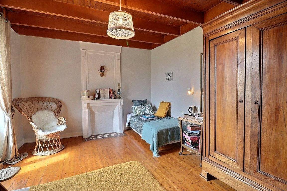 Chambres d'hôtes à la ferme - Chambre 2 in Plourin, Région de Brest