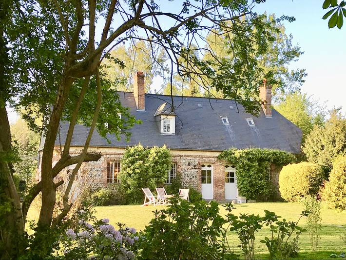 Location de vacances pour 10 personnes, avec Jardin à Varengeville-sur-Mer
