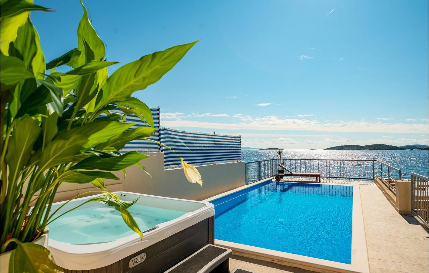 Ferienhaus für 8 Personen mit Pool in Orebic, Peljesac