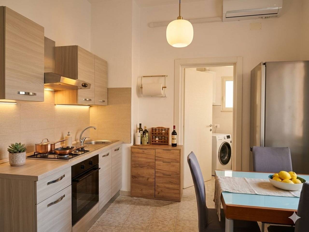 Dimora Silvamari avec piscine privée, jardin, Wi-Fi et climatisation in Taviano, Golfe de Tarente
