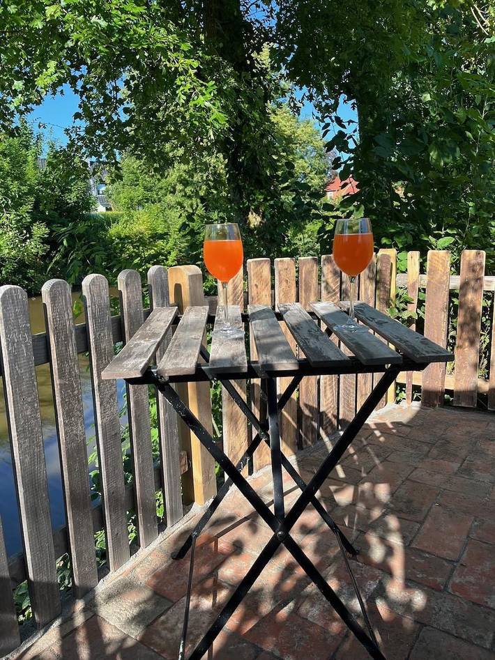 Ferienhaus für 6 Personen, mit Ausblick und Garten sowie Sauna
