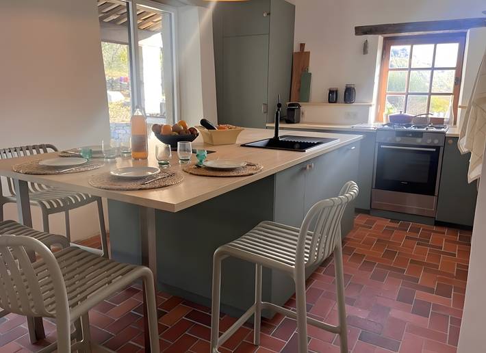 L'Oustalet des Buissières – Casa in pietra con piscina privata e vista sulla valle in Sainte-Euphémie-sur-Ouvèze, Nyons e dintorni