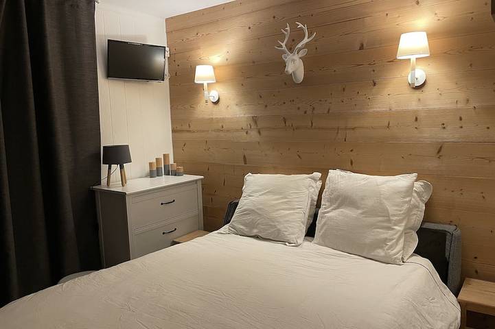Appartement entier, Studio de Charme 4 pers avec balcon sud et vue montagnes in Morzine, Les Portes du Soleil