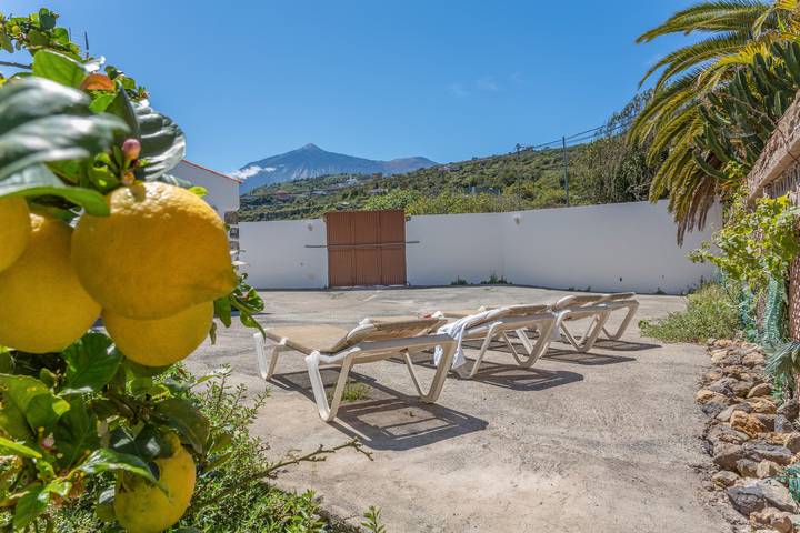 Apartamento para 4 personas, con jardín en Garachico