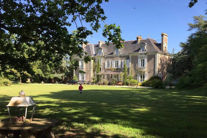Maison de vacances pour 18 personnes, avec jardin