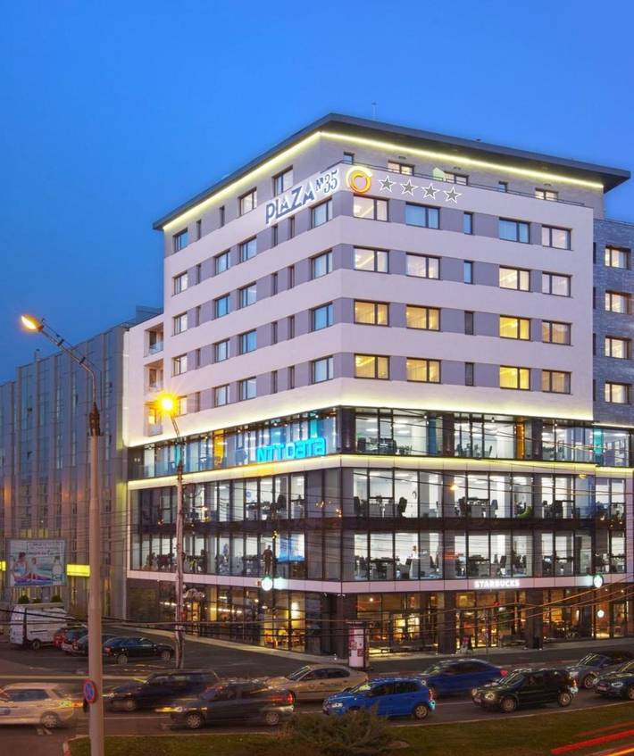 Apartament wakacyjny dla 3 osób, z balkon i widok w Sybin