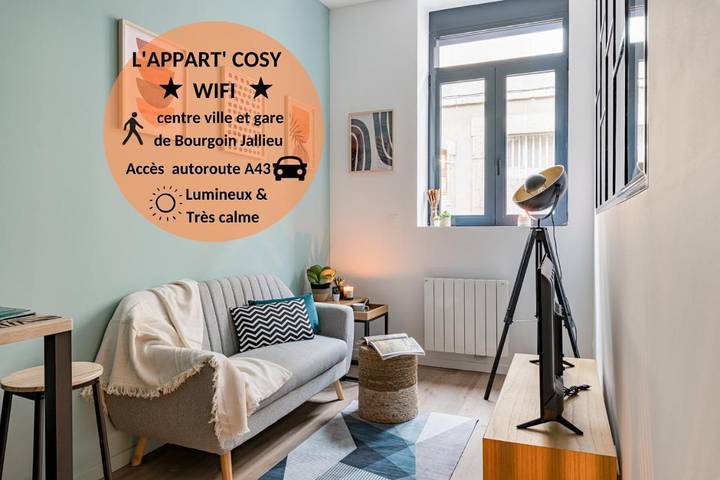 Gîte pour 2 personnes à Bourgoin-Jallieu