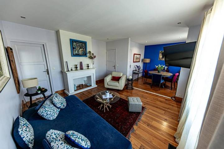 Gîte pour 5 personnes, avec vue et jardin, animaux acceptés dans Casino de Saint Valery en Caux