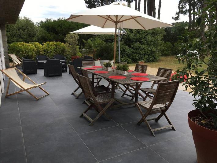 Location de vacances pour 12 personnes, avec terrasse et jardin dans Plage du Moulin (Mesquer-Quimiac) - 3