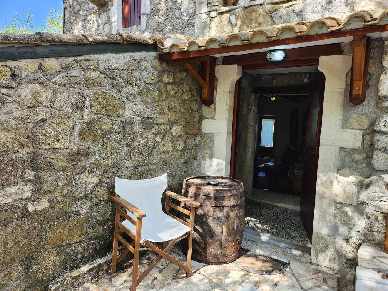 Holiday Home 'Traditional Farmhouse' with Mountain View, Private Terrace and Private Garden in Alexandros, Greece