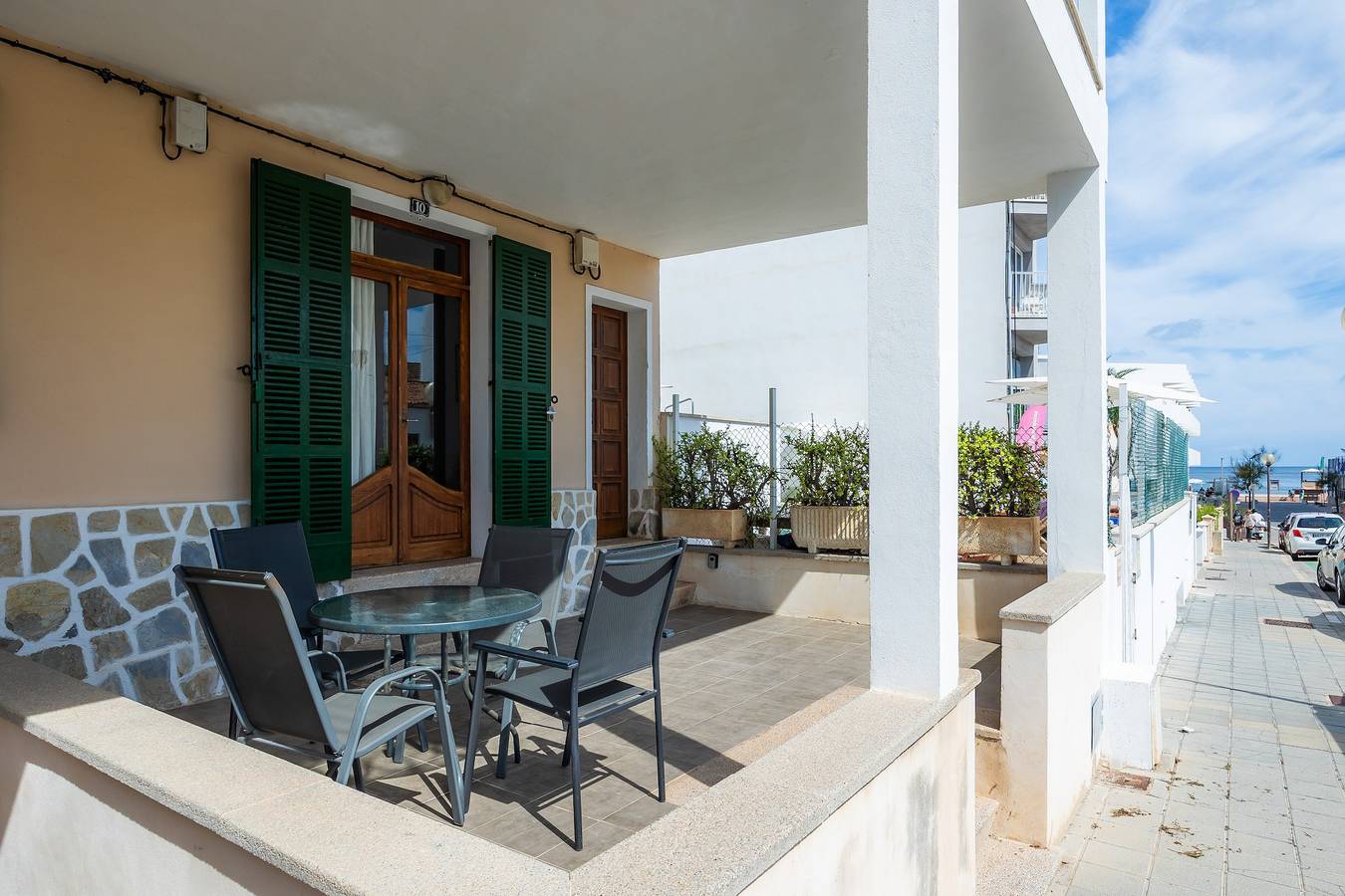 Holiday Home 'Casa Tradicional Can Picafort' with Private Garden, Balcony and Wi-Fi in Can Picafort, Santa Margalida