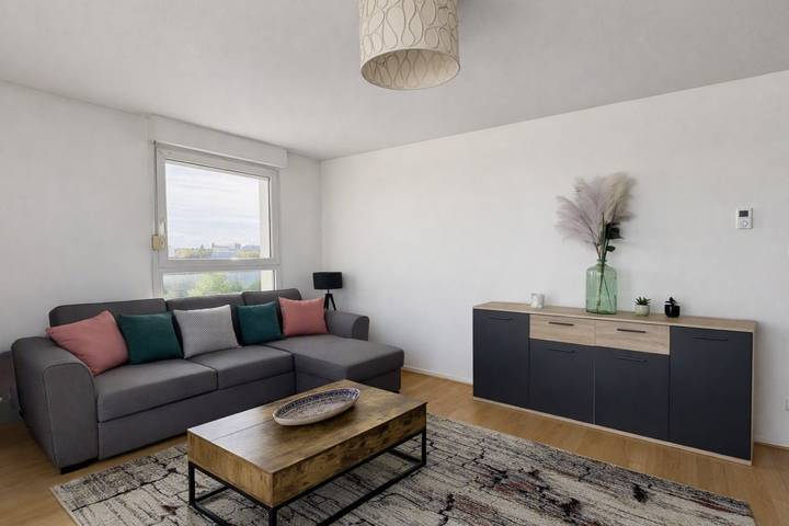Apartamento entero, Apartamento de vacaciones para 4 personas con terraza in Estrasburgo, Región de Estrasburgo