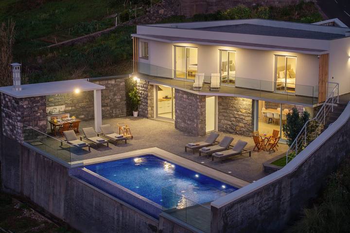 Casa de férias para 8 pessoas, com Varanda e Terraço e ainda Piscina em Ponta Do Pargo