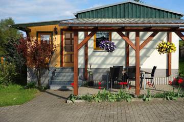 Ferienhaus für 4 Personen, mit Garten und Sauna sowie Terrasse in Stiege im Harz