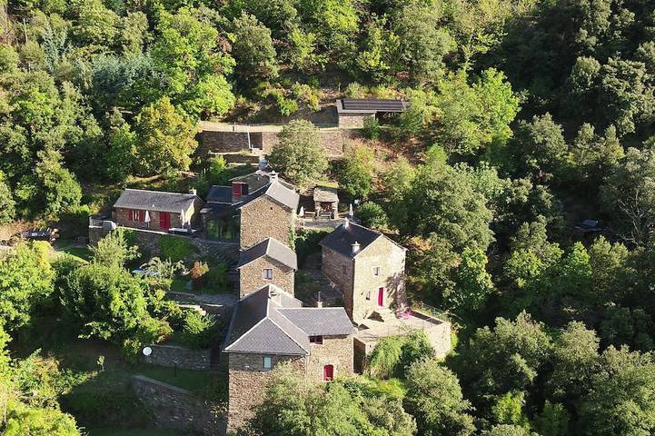 Maison de vacances pour 12 personnes, avec balcon, animaux acceptés