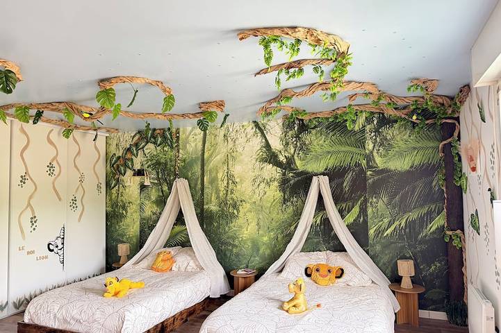 Ganze Wohnung, Simba Lodge - 8 minutes from Disneyland Paris in Bussy-Saint-Georges, Seine-et-Marne