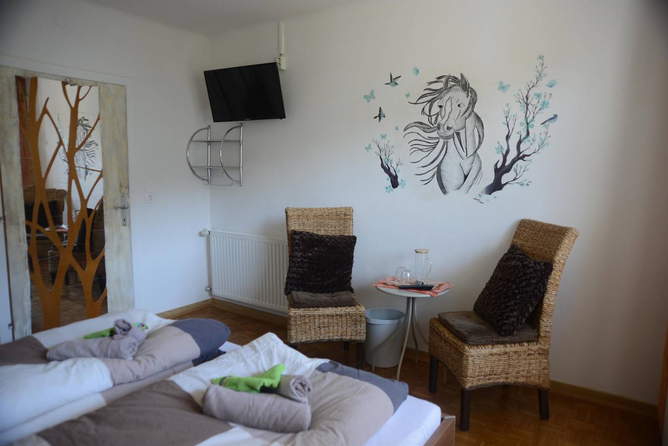 Doppelzimmer 8 mit Balkon in Karawanken und Bachergebirge, Sankt Kanzian am Klopeiner See