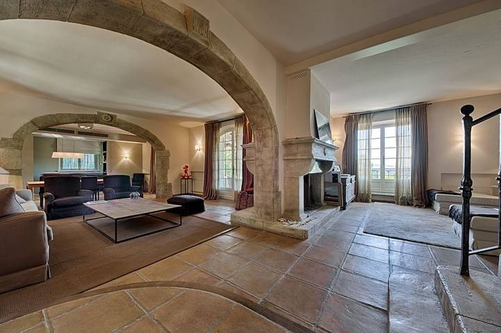 Villa pour 14 personnes, avec balcon et jardin, animaux acceptés à Mouans-Sartoux - 4