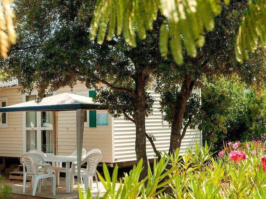 Camping Campo di Liccia - Mobilhome 6 personnes - Comfort | 2 Chambres | Capacité 4-6 personnes |Terrasse simple| 1 Salle de bain | Climatisation in Bonifacio, Arrondissement de Sartène