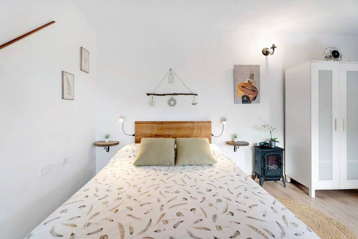 Casa de vacaciones "Casa Tajaraste 1" con vistas al mar y a la montaña, terrazas privadas y Wi-Fi in El Tabaibal, Hermigua