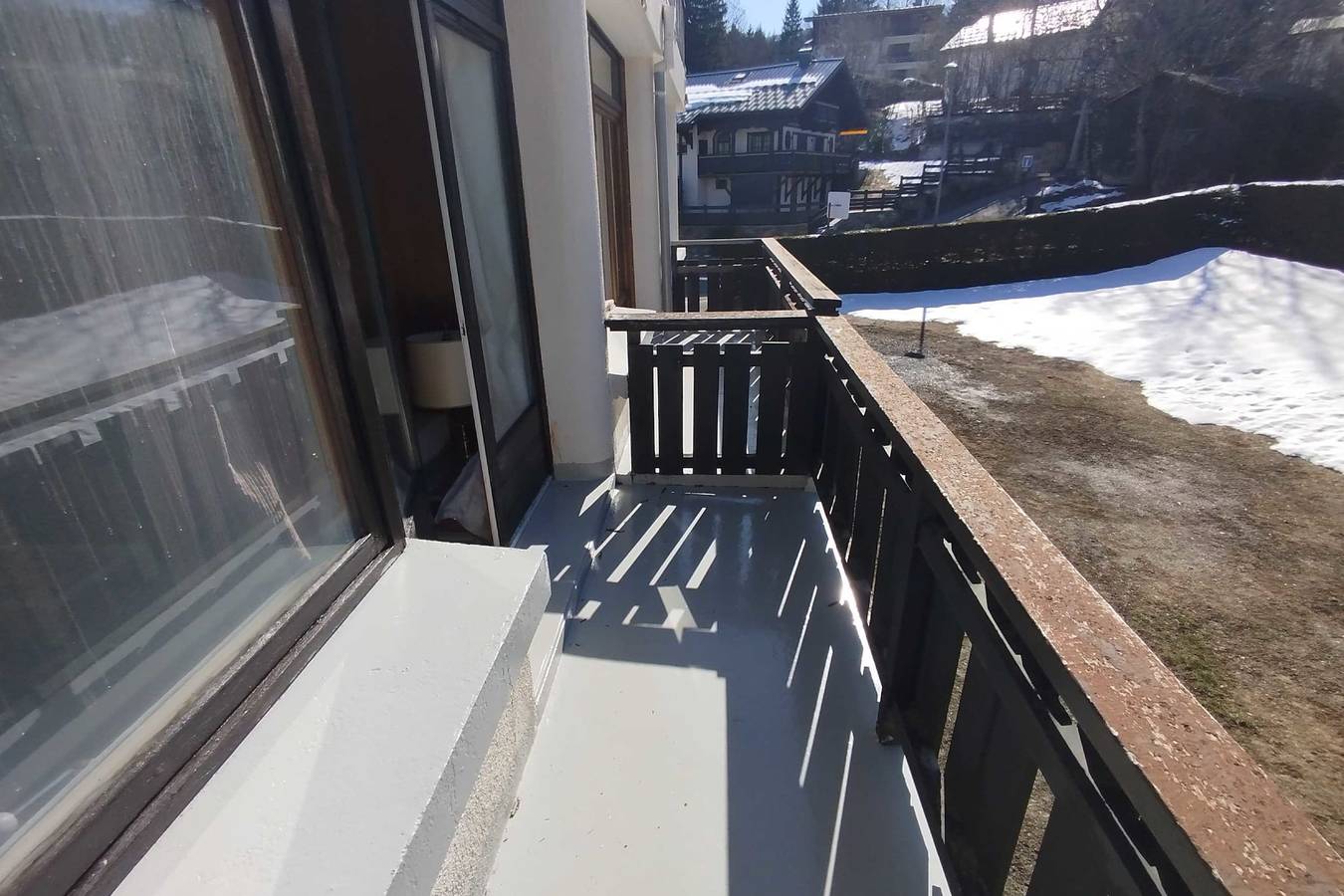 Appartement entier, Studio avec balcon et parking à Megève in Megève, Pays du Mont-Blanc