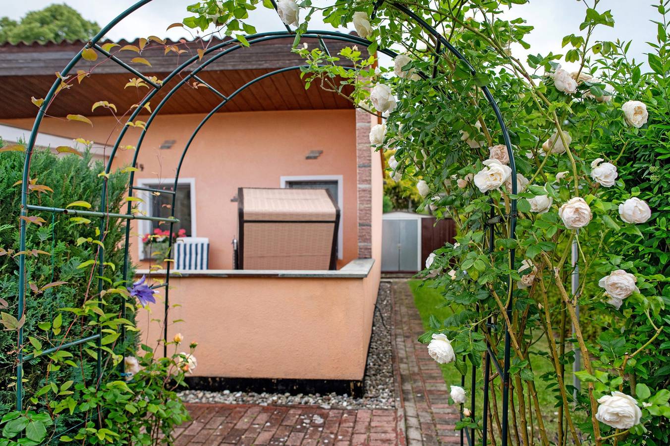 Ferienhaus 'Ruheoase' Kummerower See mit Privatem Garten- 300m zum Hafen in Kummerow, Kummerower See