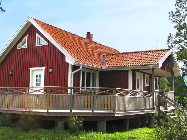 Hus för 6 Personer, med Terass och Bastu i Södra Sverige