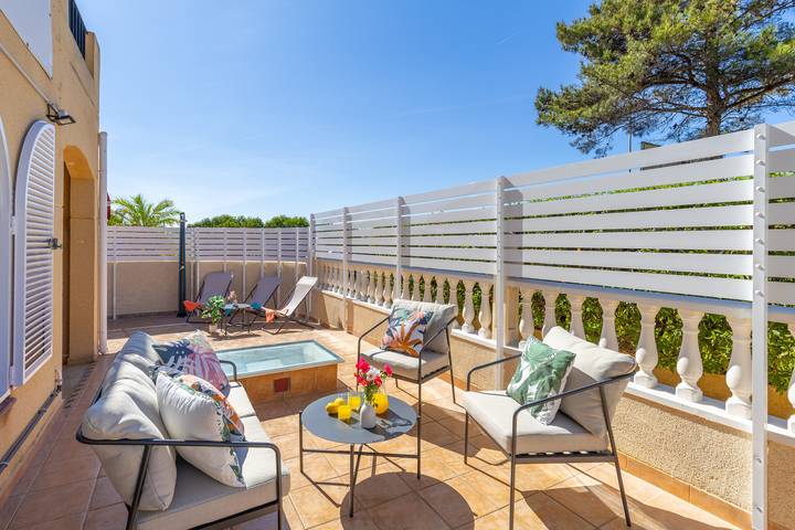 Bungalow für 6 Personen, mit Pool und Garten sowie Seeblick, mit Haustier in Spanien - 4