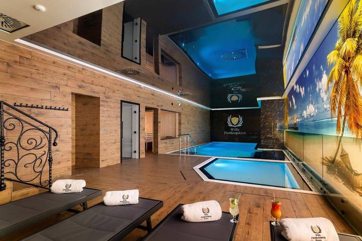 Ośrodek wypoczynkowy dla 2 osób, z balkon i jacuzzi oraz basen na Pomorze