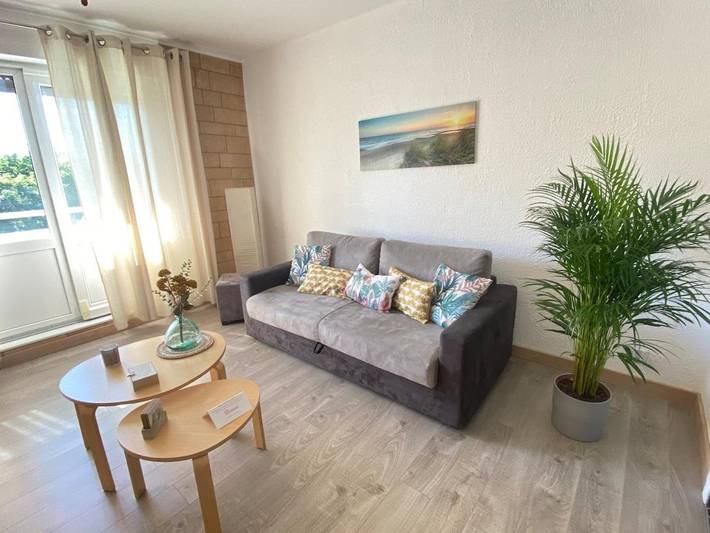 Appartement de vacances pour 5 personnes, avec vue sur le lac ainsi que vue et balcon