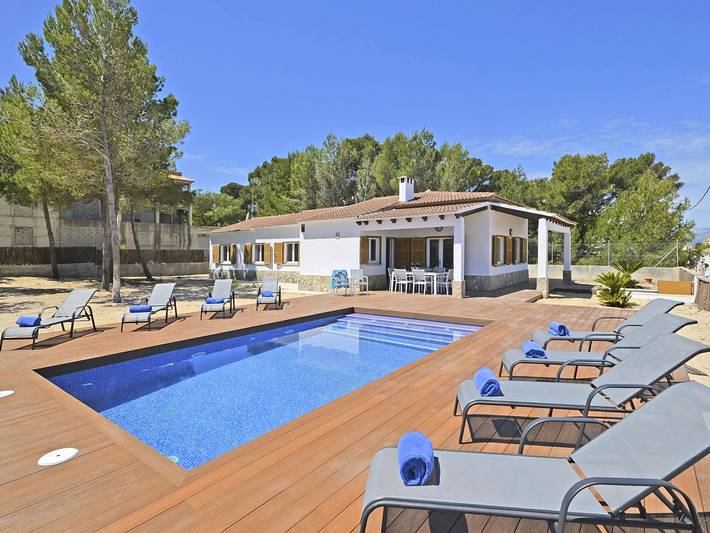 Finca mit hund für 8 Personen, mit Terrasse und Garten in Can Picafort - 2