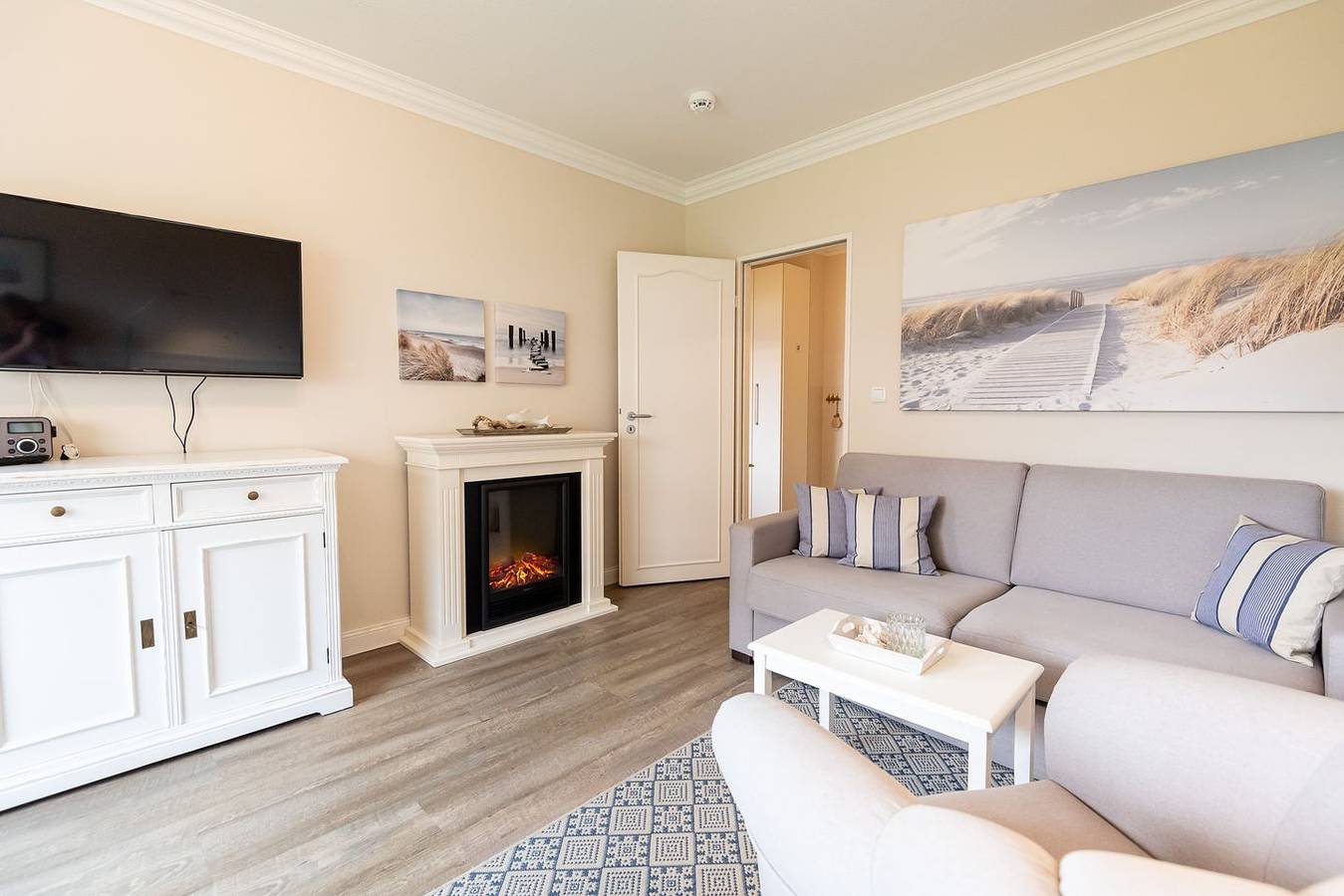 Ganze Wohnung, Haus Südstrand, gemütliche 2-Zimmerwohnung auf ca. 38 m² für bis zu 4 Personen. in Westerland, Sylt (Gemeinde)