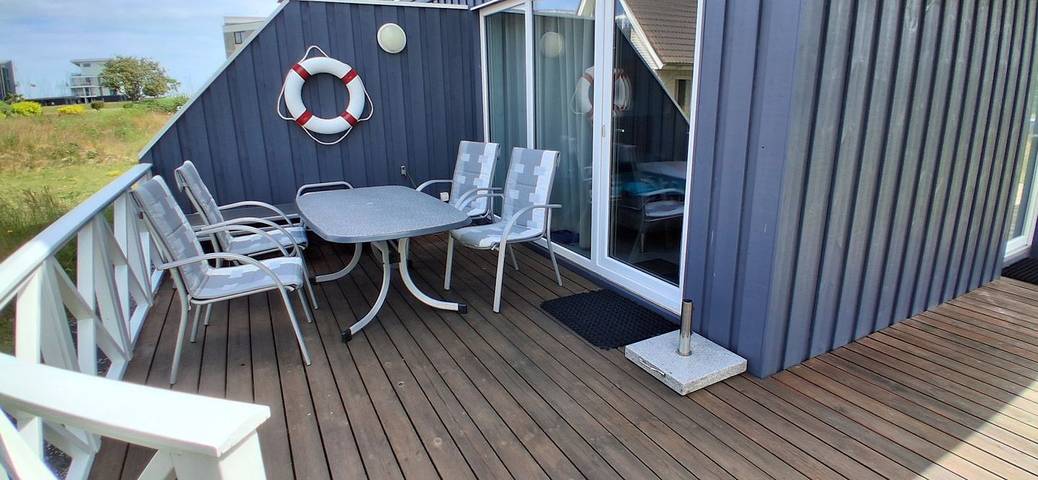 Ferienhaus mit meerblick für 4 Personen, mit Balkon und Terrasse sowie Garten und Sauna an der Kieler Bucht - 4