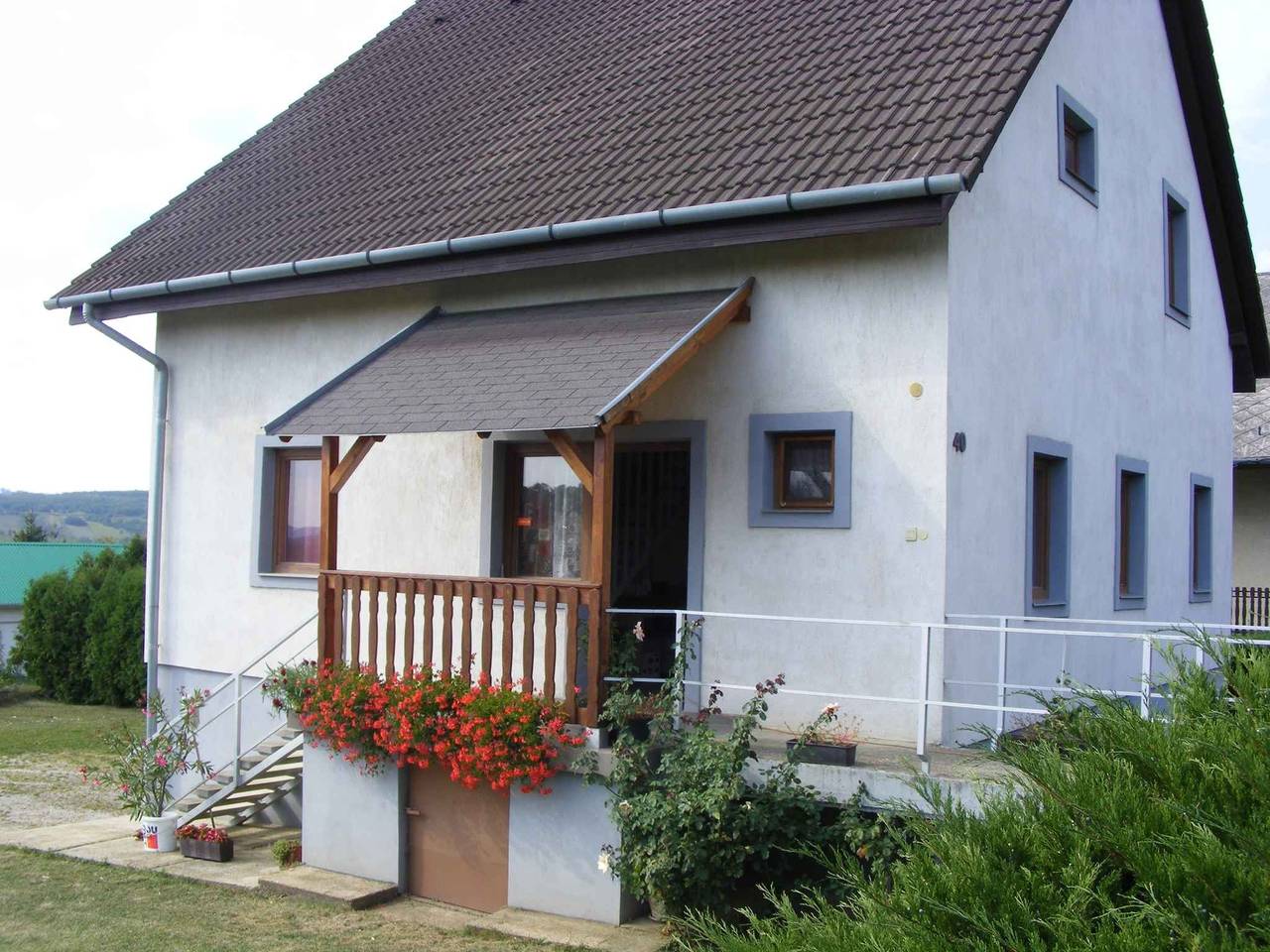 Ferienhaus mit Klimaanlage und Garten  in Cserszegtomaj, Balaton Region