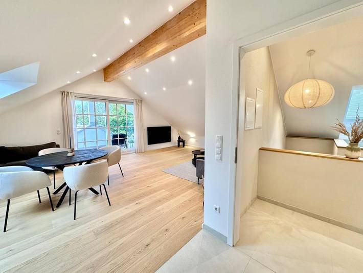 Ferienwohnung für 4 Personen, mit Terrasse und Seeblick sowie Ausblick in Herrsching - 4