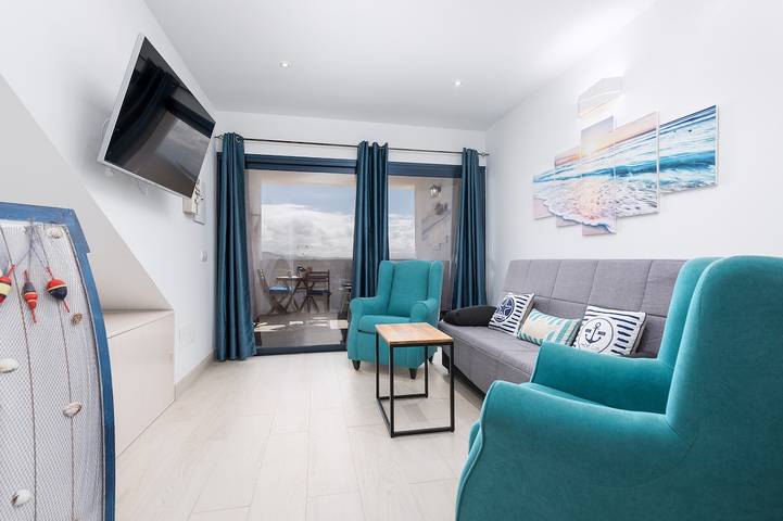 Ferienwohnung für 4 Personen, mit Terrasse in El Cotillo