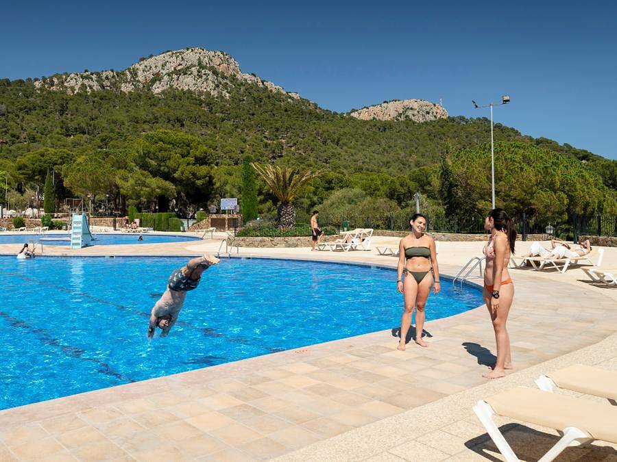 Camping Castell Montgri - Mobilheim 4 personen - Mobilheim | Classic | 2 Zi. | 4 Pers. | Einfache Terrasse | Klim. in Estartit, Costa Brava