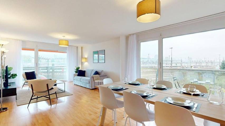 Ferienwohnung für 4 Personen, mit Balkon in Zürich