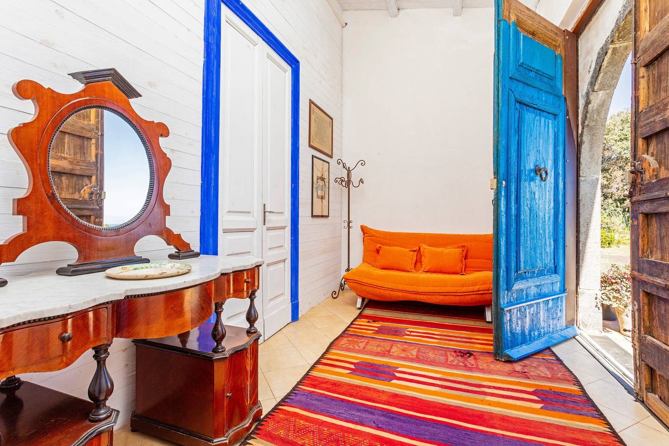 Appartamento intero, Appartamento 'La Casa Del Fico D'india - Blu' con giardino in comune, Wi-Fi e aria condizionata in Aci Platani, Catania e dintorni