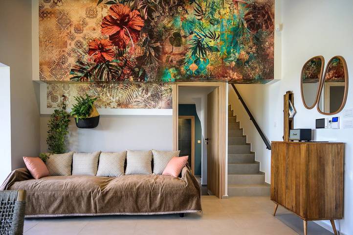 Villa mit pool für 8 Personen, mit Meerblick und Garten auf Kos - 3